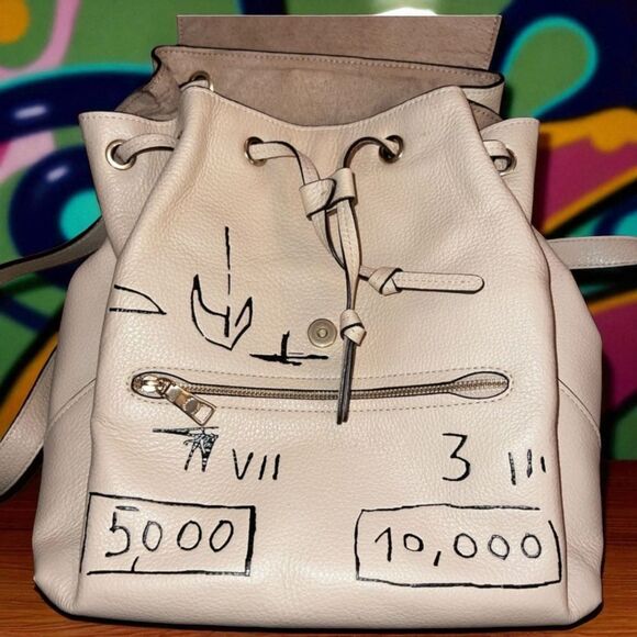 COACH X Jean-Michel Basquiat Kleo Backpack EUC - Picture 4 of 9